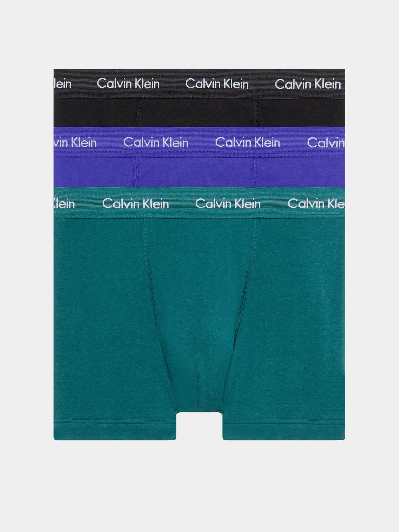 Нижнее белье Calvin Klein Underwear 3 Pack Trunks - Cotton Stretch модель 0000U2662G-JGO Фото