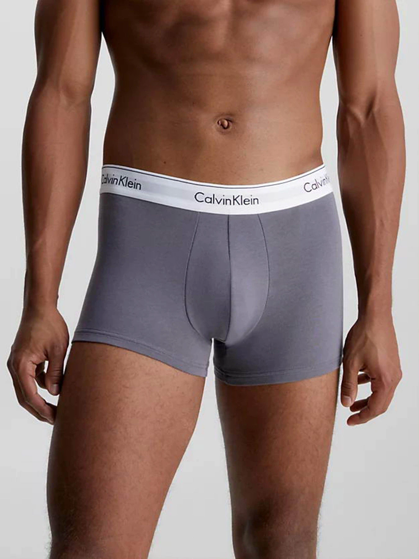 Нижнее белье Calvin Klein Underwear Trunk 3Pk модель 000NB2380A-GWF Фото