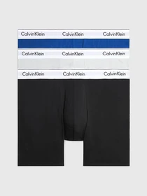 Нижнее белье Calvin Klein Underwear 3 Pack Boxer Briefs - Modern Cotton модель 000NB2381A-GW4 Фото