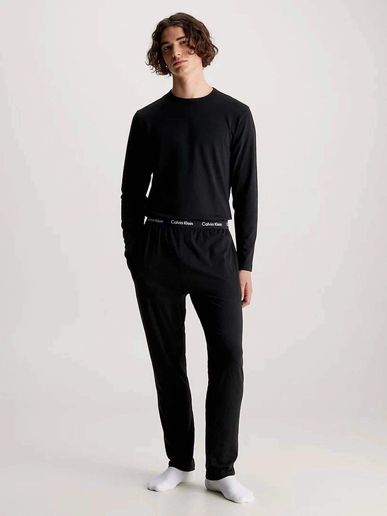 Одежда для дома и сна Calvin Klein Underwear Coton Stretch Lounge модель 000NM2510E-UB1 Фото