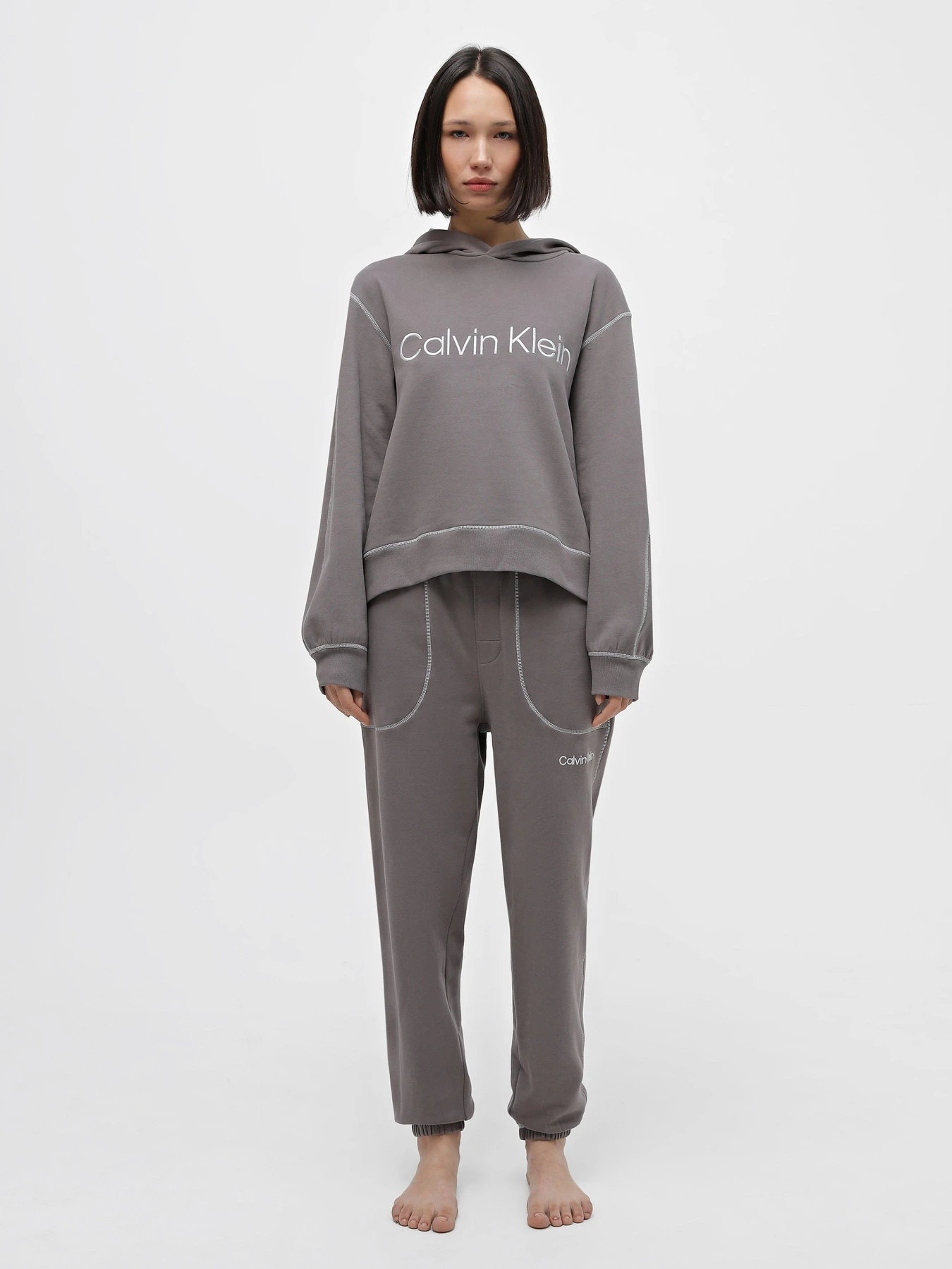Брюки Calvin Klein Underwear Lounge Joggers - Future Shift модель 000QS7041E-PA7 Брюки Calvin Klein Underwear Lounge Joggers - Future Shift модель 000QS7041E-PA7 Фото