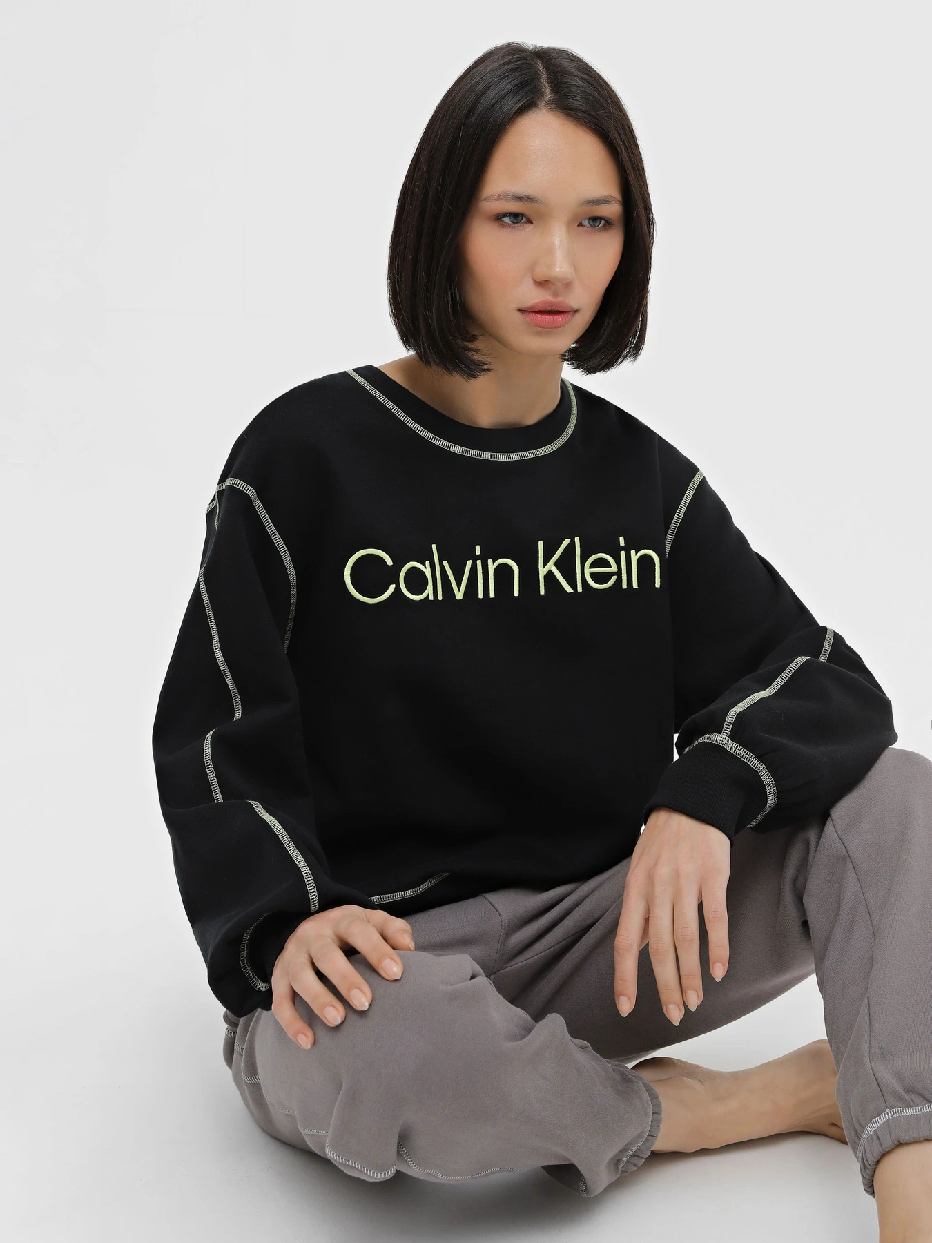Худи и свитшоты Calvin Klein Underwear Ls Sweatshirt модель 000QS7012E-UB1 Фото