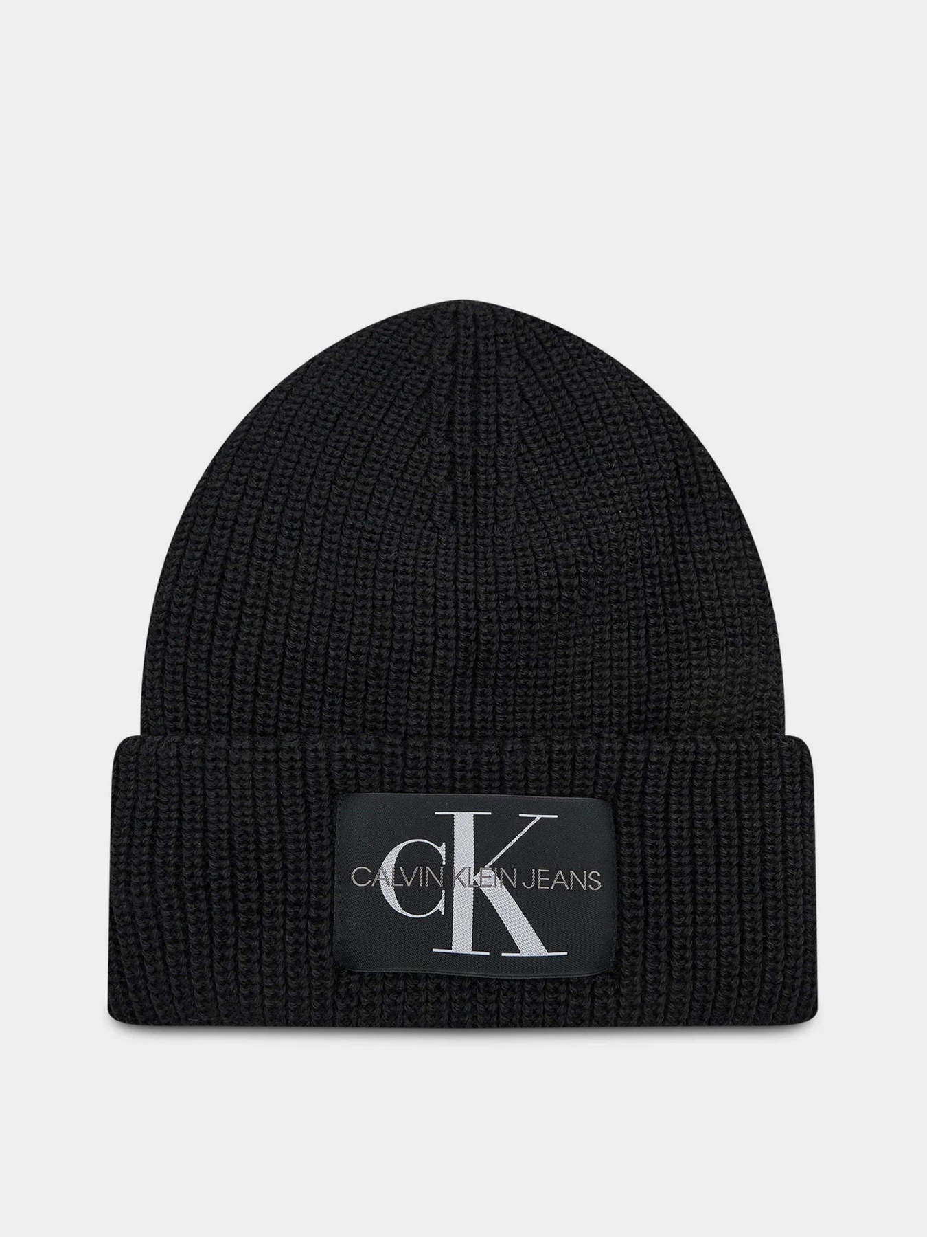 Шапки та кепки Calvin Klein Monogram Beanie Wl модель K50K506242-BDS Фото