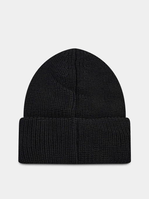 Calvin Klein Monogram Beanie Wl Шапка колір чорний фото 2