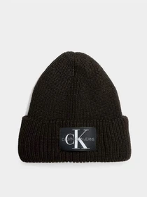 Шапки и кепки Calvin Klein Monologo Patch Beanie модель K50K506242-GT8 Фото