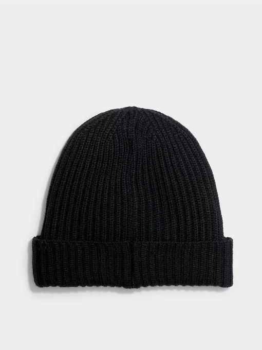Calvin Klein Ultralight Nylon Beanie Шапка колір чорний фото 2