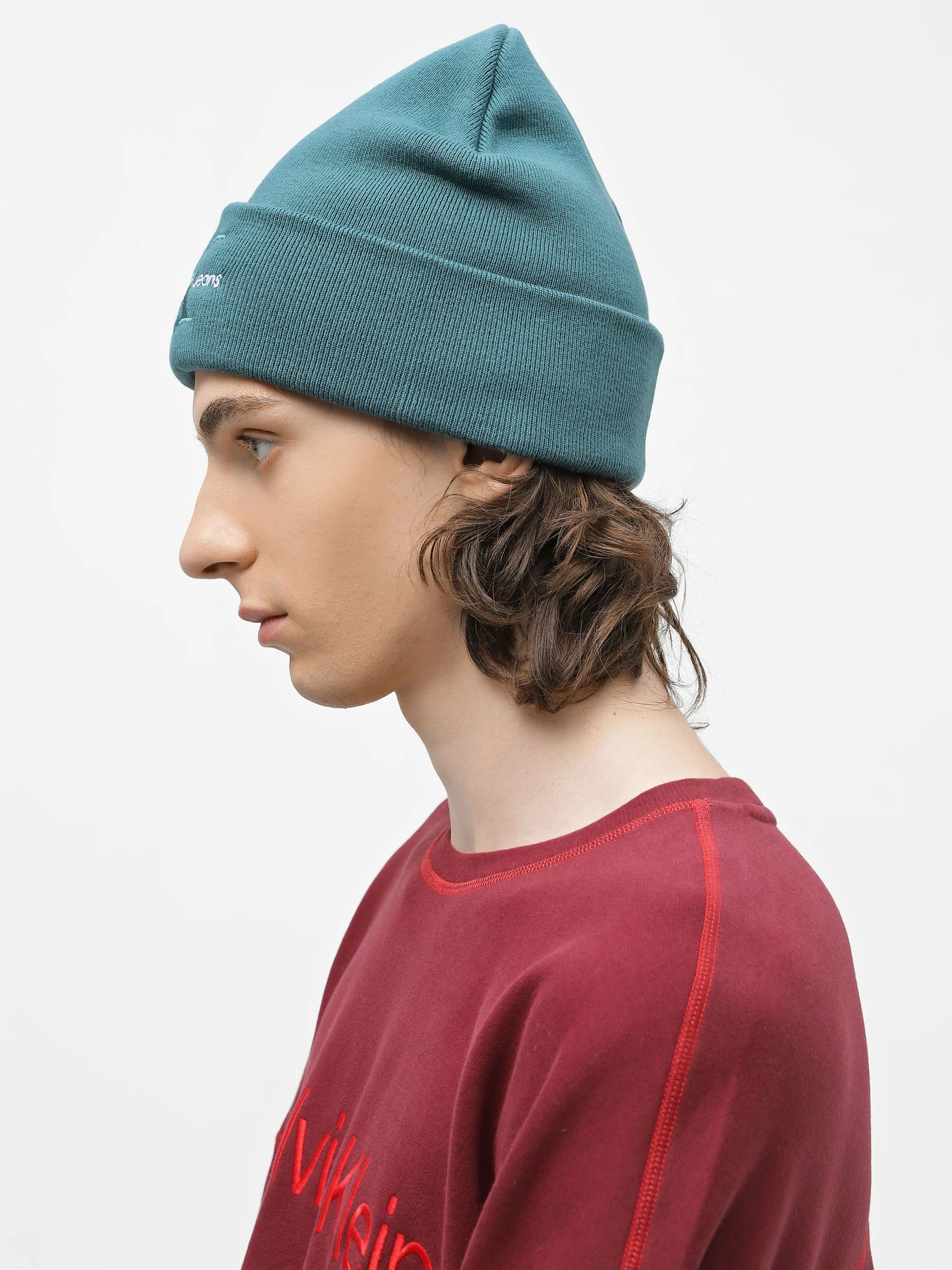 Шапки и кепки Calvin Klein Monologo Embro Beanie модель K50K511160-CA4 Шапки и кепки Calvin Klein Monologo Embro Beanie модель K50K511160-CA4 Фото
