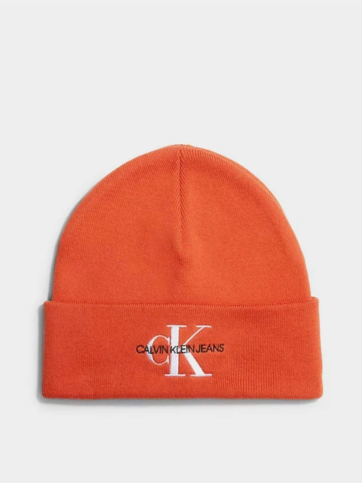 Шапки и кепки Calvin Klein Monologo Embro Beanie модель K50K511160-SEC Фото