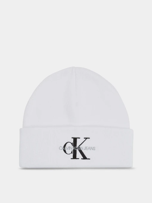 Шапки и кепки Calvin Klein Monologo Embro Beanie модель K50K511160-YAF Фото