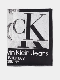 Шарфы и платки Calvin Klein Monologo Embro Scarf модель K60K610912-BDS Фото