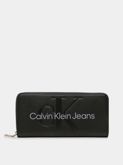 Кошельки Calvin Klein Sculpted Mono Zip Around Mono модель K60K607634-0GJ Фото