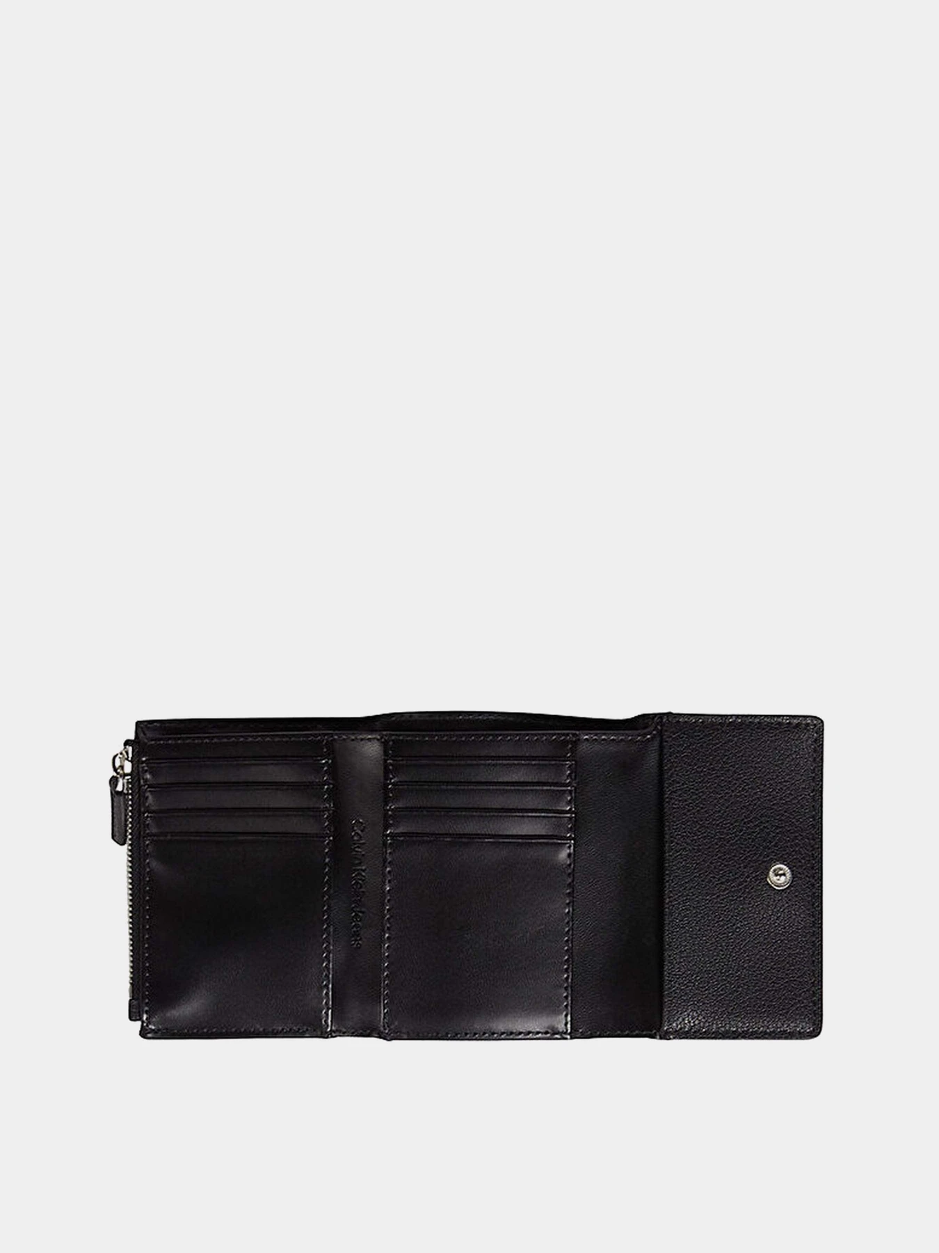 Гаманці Calvin Klein Minimal Monogram Med Trifold модель K60K610107-BDS Гаманці Calvin Klein Minimal Monogram Med Trifold модель K60K610107-BDS Фото