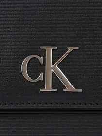 Сумки Calvin Klein Minimal Monogram Saddle Bag22 модель K60K611226-BDS Фото