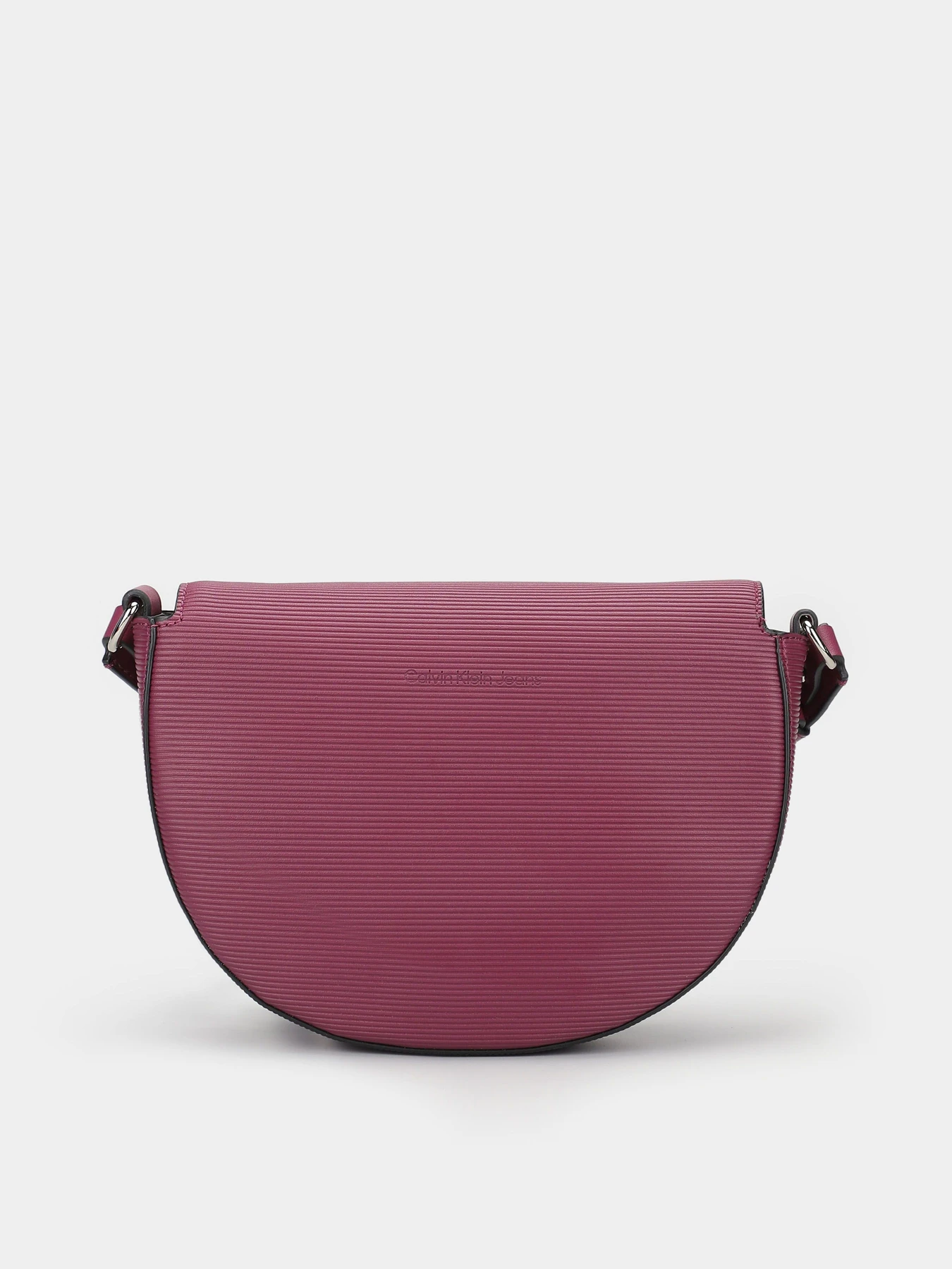 Сумки Calvin Klein Minimal Monogram Saddle Bag22 модель K60K611226-VAC Фото