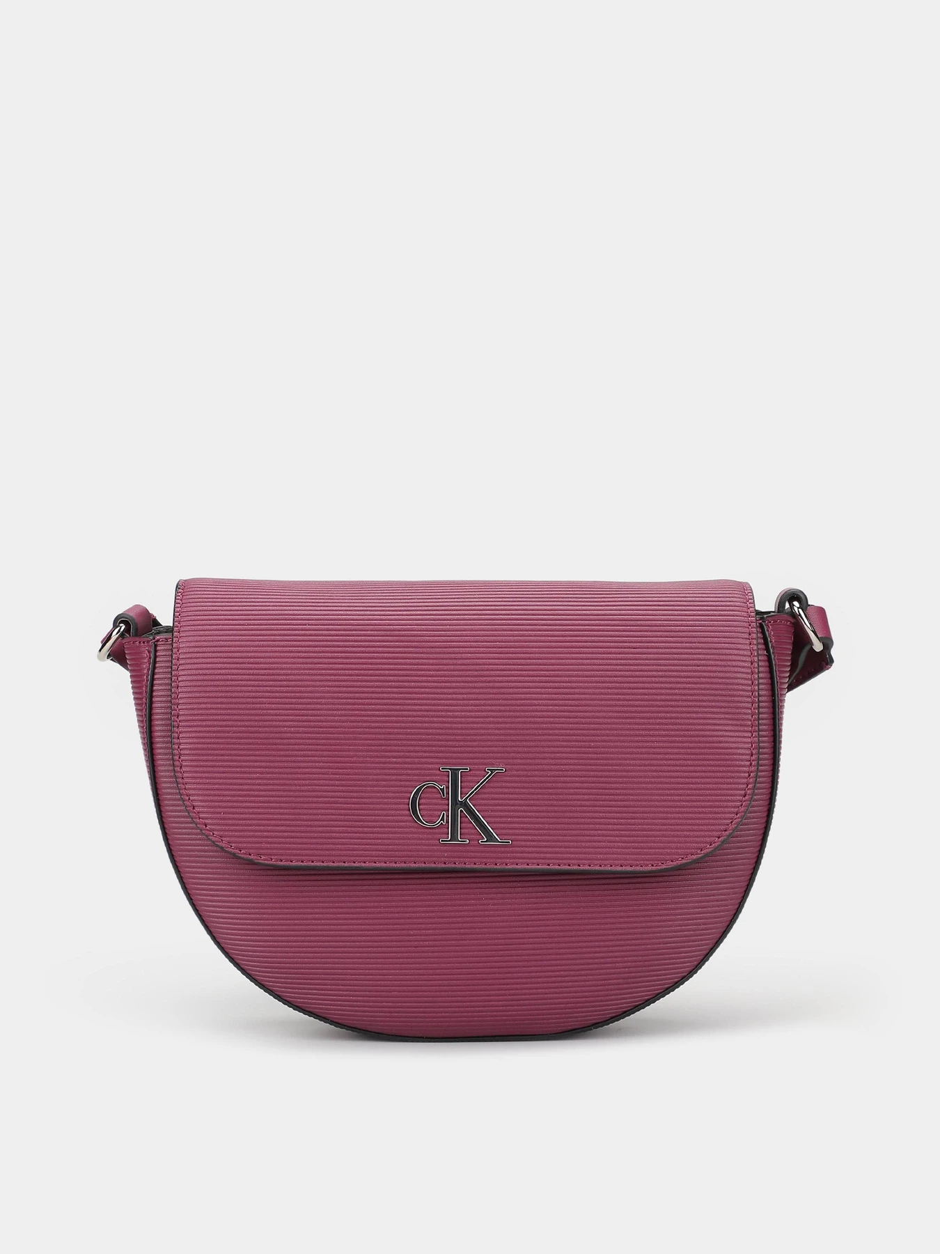 Сумки Calvin Klein Minimal Monogram Saddle Bag22 модель K60K611226-VAC Фото