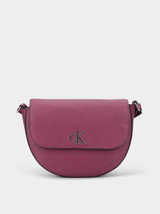 Сумки Calvin Klein Minimal Monogram Saddle Bag22 модель K60K611226-VAC Фото