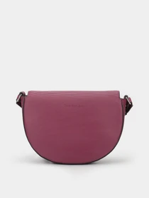 Сумки Calvin Klein Minimal Monogram Saddle Bag22 модель K60K611226-VAC Фото