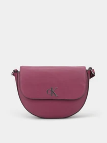 Сумки Calvin Klein Minimal Monogram Saddle Bag22 модель K60K611226-VAC Фото