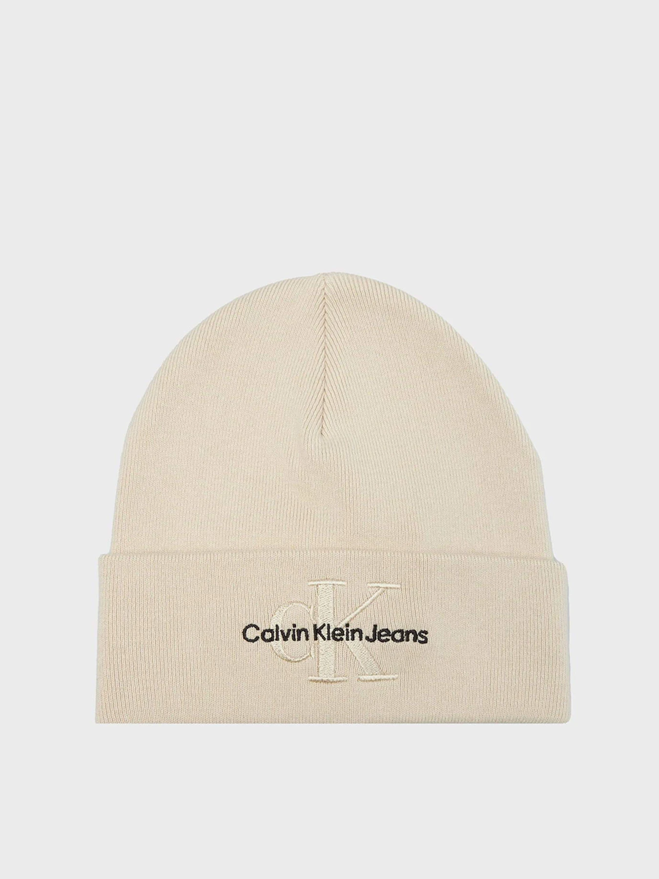 Шапки и кепки Calvin Klein ʼ Monologo Embro Beanie модель K60K611254-YBI Шапки и кепки Calvin Klein ʼ Monologo Embro Beanie модель K60K611254-YBI Фото