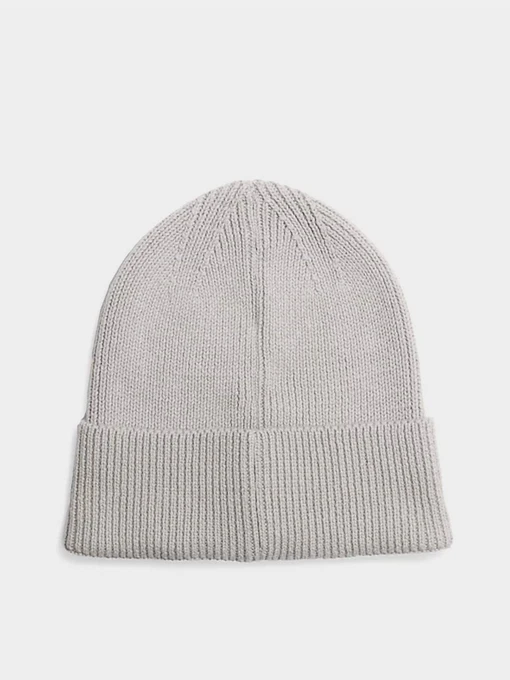 Calvin Klein Archive Logo Beanie Шапка колір сірий фото 2