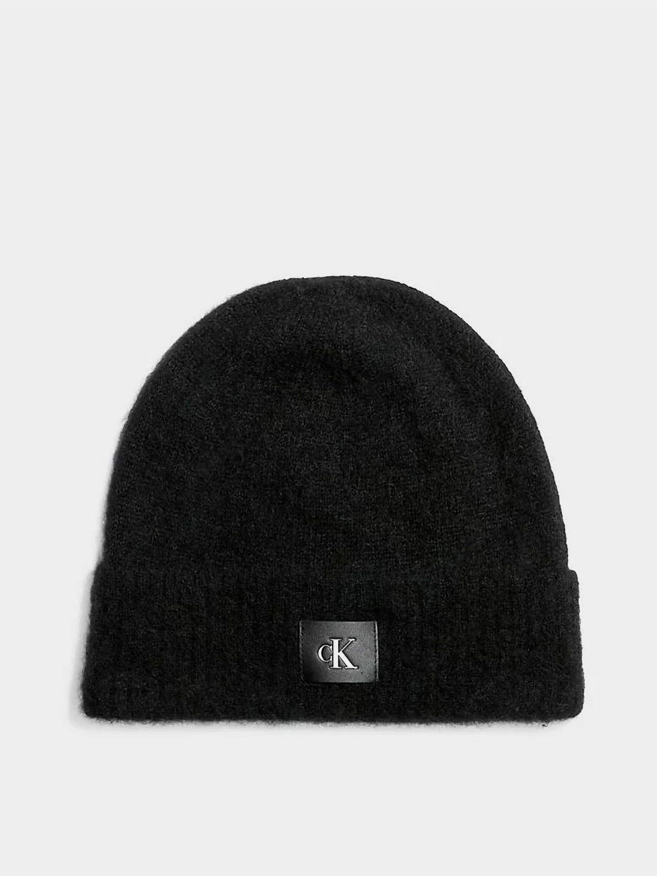 Шапки та кепки Calvin Klein Minimal Monogram Beanie модель K60K611257-BDS Шапки та кепки Calvin Klein Minimal Monogram Beanie модель K60K611257-BDS Фото