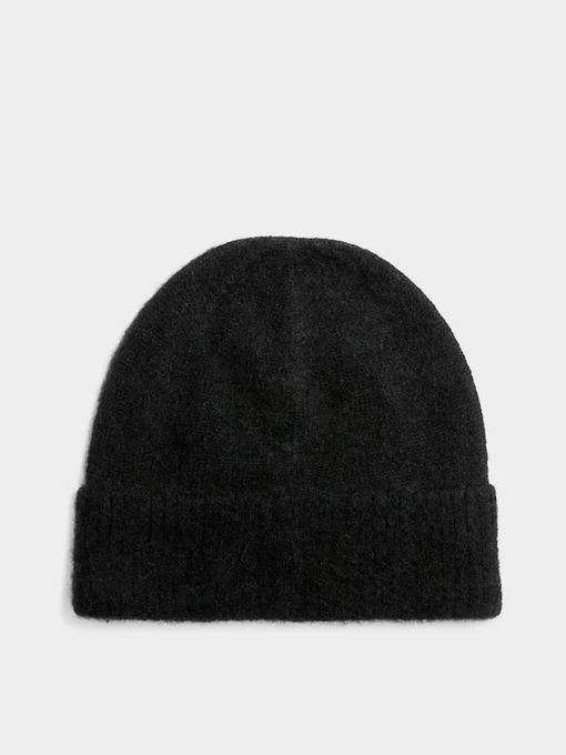 Calvin Klein Minimal Monogram Beanie Шапка колір чорний фото 2