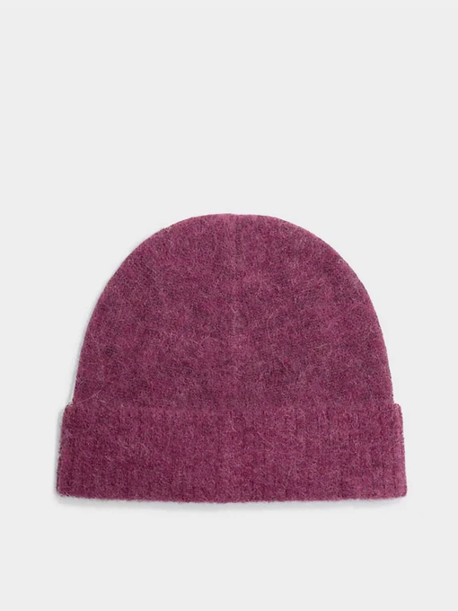 Calvin Klein Minimal Monogram Beanie Шапка колір фіолетовий фото 2