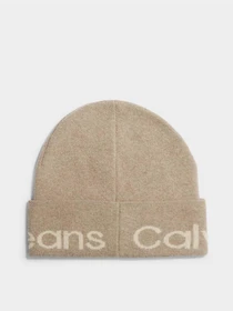 Шапки и кепки Calvin Klein Logo Beanie модель K60K611271-PED Фото