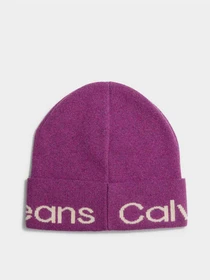 Шапки и кепки Calvin Klein Logo Beanie модель K60K611271-VAC Фото