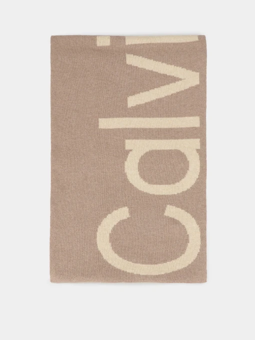 Шарфы и платки Calvin Klein Logo Scarf модель K60K611263-PED Фото
