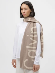 Шарфы и платки Calvin Klein Logo Scarf модель K60K611263-PED Фото
