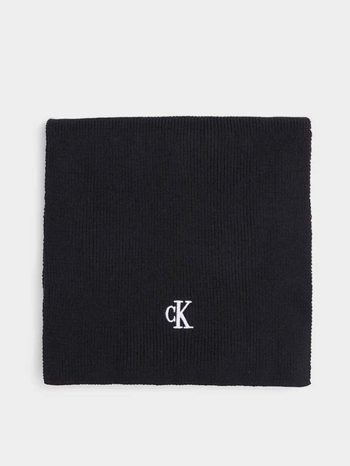Calvin Klein Archive Logo Scarf Шарф колір чорний фото 2