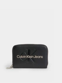 Кошельки Calvin Klein Sculpted Med Zip Around Mono модель K60K607229-01F Фото