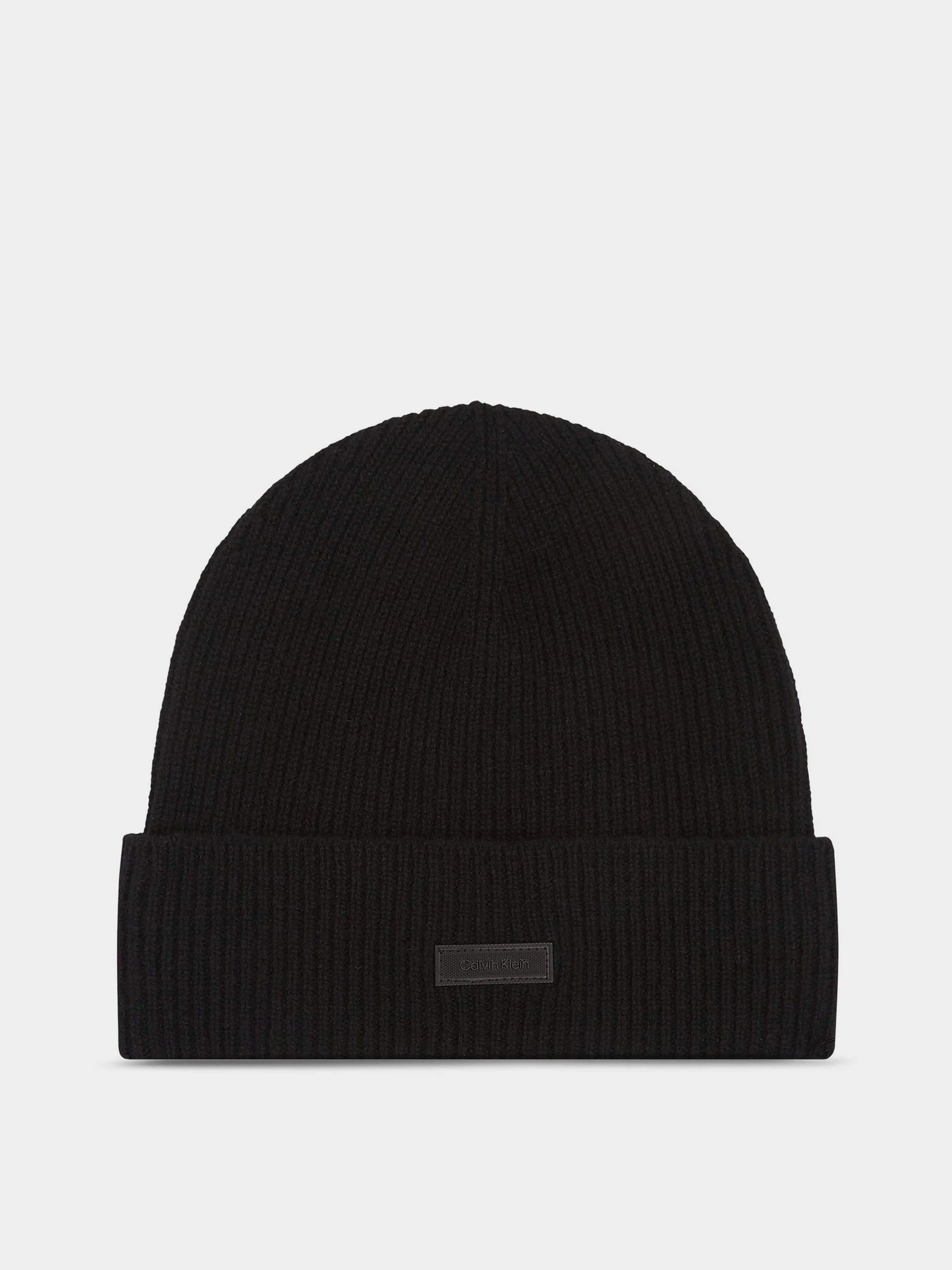 Шапки та кепки Calvin Klein Cashmere Beanie модель K50K510974-BAX Шапки та кепки Calvin Klein Cashmere Beanie модель K50K510974-BAX Фото