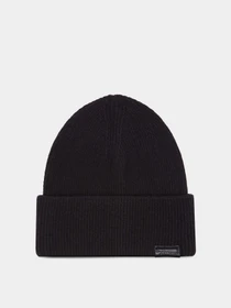Шапки та кепки Calvin Klein Leather Patch Docker Beanie модель K50K510978-BAX Фото