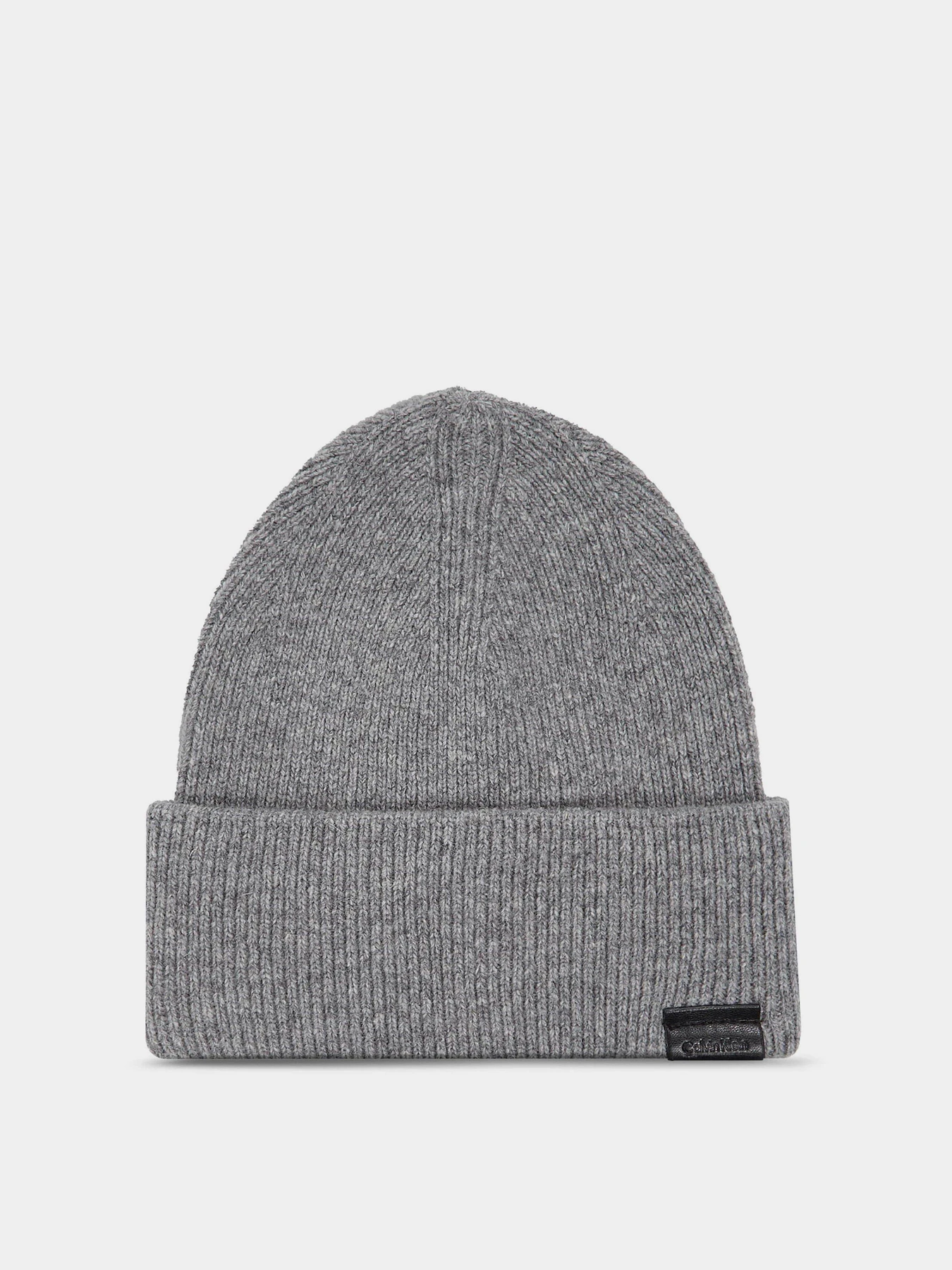 Шапки и кепки Calvin Klein Leather Patch Docker Beanie модель K50K510978-PCD Шапки и кепки Calvin Klein Leather Patch Docker Beanie модель K50K510978-PCD Фото