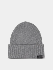 Шапки та кепки Calvin Klein Leather Patch Docker Beanie модель K50K510978-PCD Фото