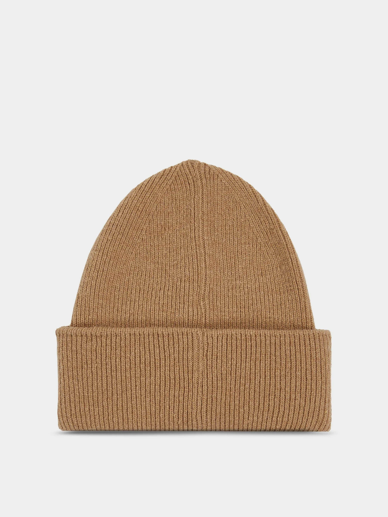 Шапки та кепки Calvin Klein Leather Patch Docker Beanie модель K50K510978-RBR Шапки та кепки Calvin Klein Leather Patch Docker Beanie модель K50K510978-RBR Фото