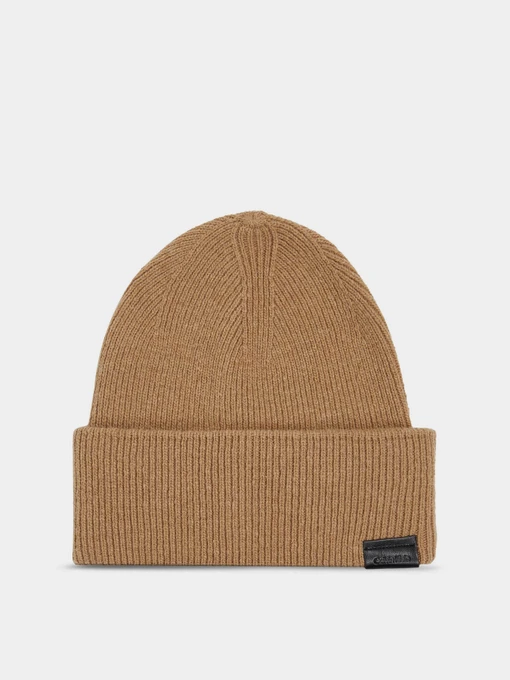 Шапки та кепки Calvin Klein Leather Patch Docker Beanie модель K50K510978-RBR Фото