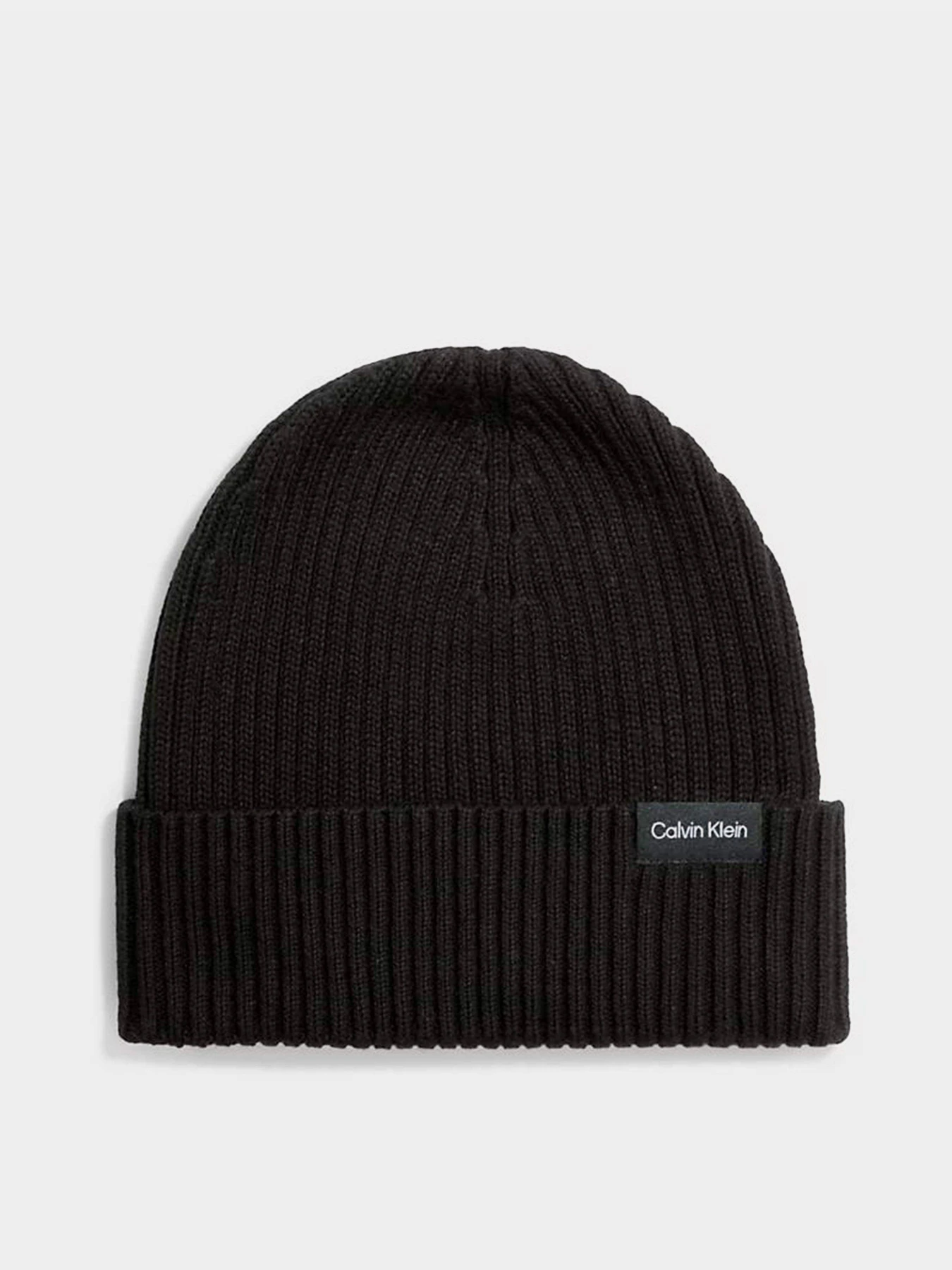 Шапки и кепки Calvin Klein Classic Cotton Rib Beanie модель K50K510982-BAX Шапки и кепки Calvin Klein Classic Cotton Rib Beanie модель K50K510982-BAX Фото