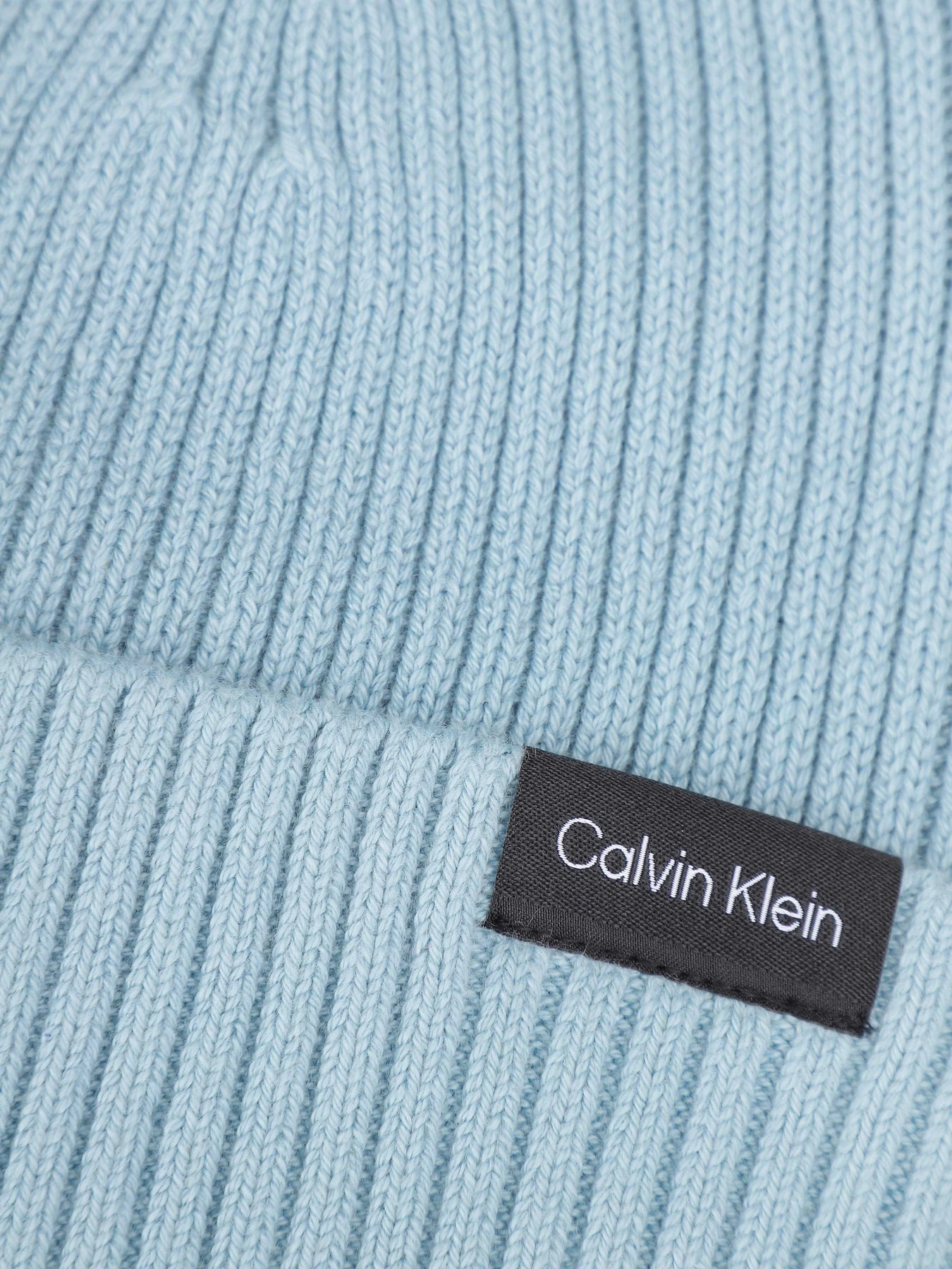 Шапки и кепки Calvin Klein Classic Cotton Rib Beanie модель K50K510982-CW6 Шапки и кепки Calvin Klein Classic Cotton Rib Beanie модель K50K510982-CW6 Фото