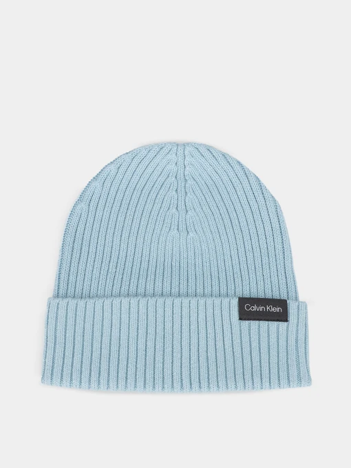 Шапки и кепки Calvin Klein Classic Cotton Rib Beanie модель K50K510982-CW6 Фото