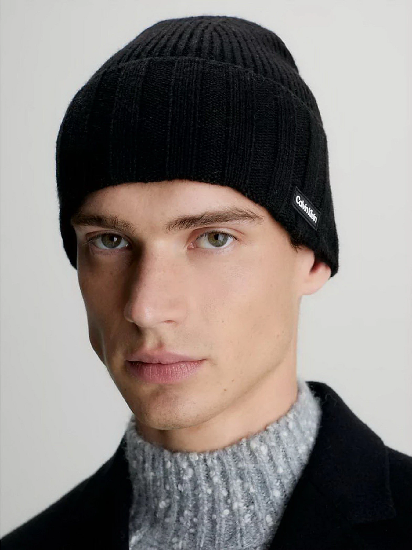 Шапки та кепки Calvin Klein Elevated Rib Beanie модель K50K510985-BAX Фото