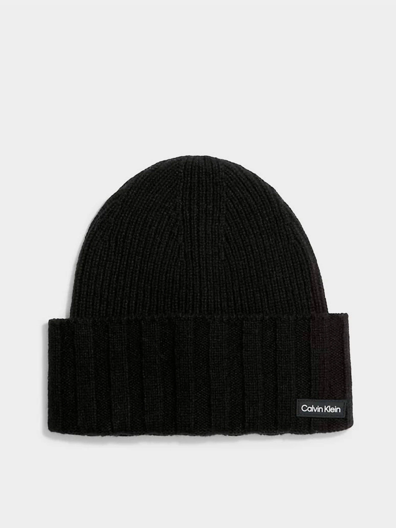 Шапки та кепки Calvin Klein Elevated Rib Beanie модель K50K510985-BAX Фото
