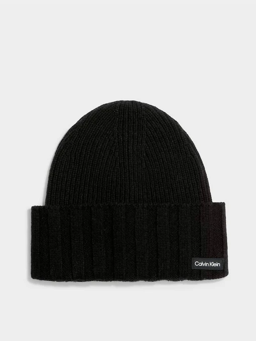 Шапки и кепки Calvin Klein Elevated Rib Beanie модель K50K510985-BAX Фото