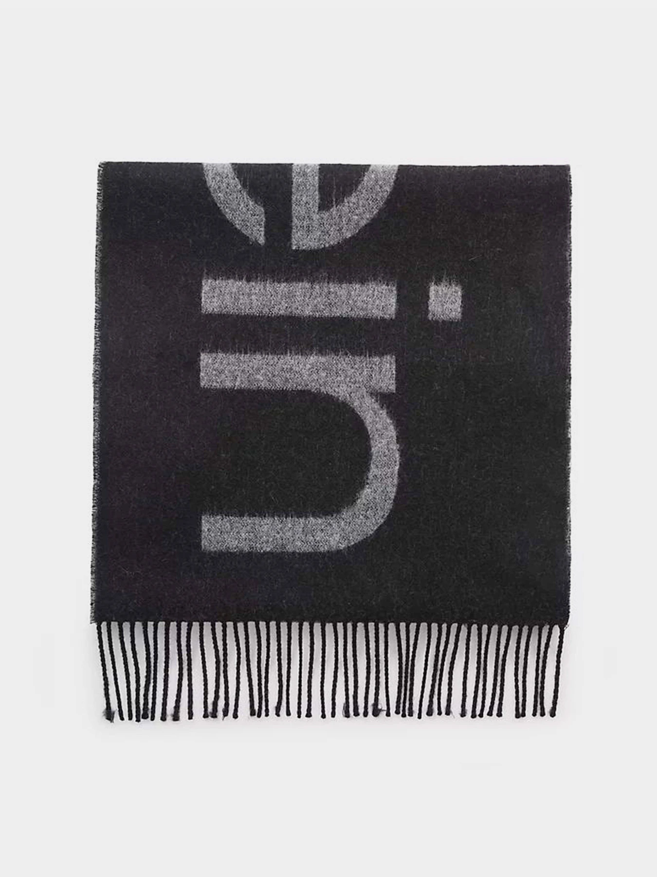 Шарфы и платки Calvin Klein Dark Jacquard модель K50K509696-BAX Шарфы и платки Calvin Klein Dark Jacquard модель K50K509696-BAX Фото