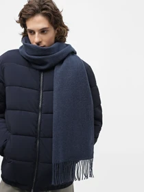 Шарфы и платки Calvin Klein Classic Wool Woven Scarf модель K50K511008-BA7 Фото