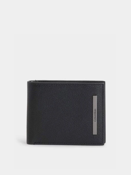 Гаманці Calvin Klein Modern Bar Bifold 5Cc W/Coin модель K50K510889-BAX Фото