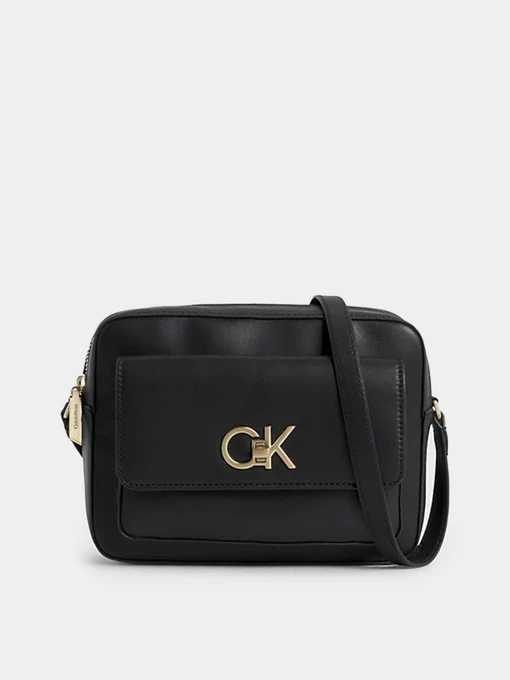 Сумки Calvin Klein Re-Lock Camera Bag W/Flap модель K60K611083-BAX Фото