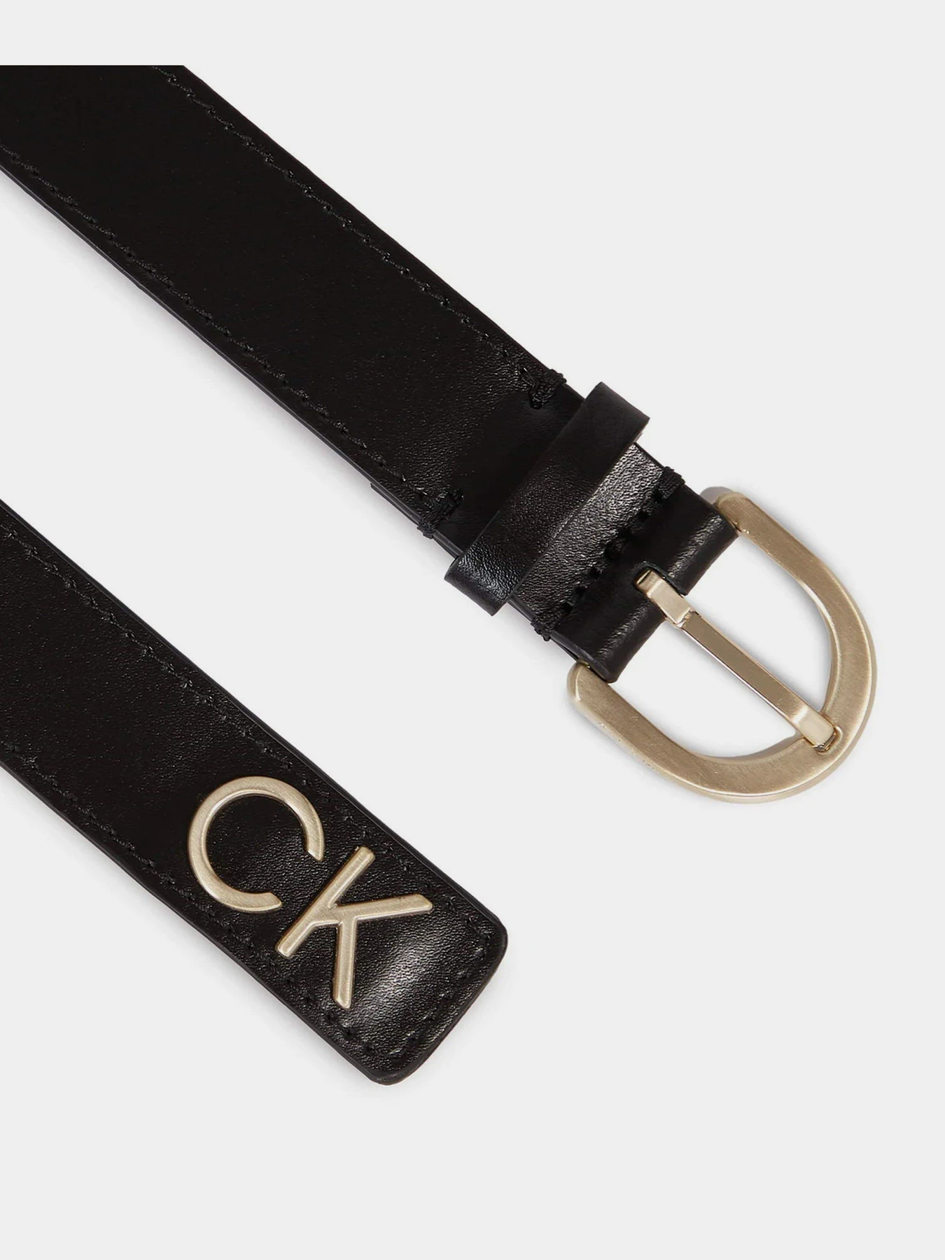 Ремені Calvin Klein Re-Lock Rnd Bckl Blt W/Tip модель K60K611103-BAX Ремені Calvin Klein Re-Lock Rnd Bckl Blt W/Tip модель K60K611103-BAX Фото